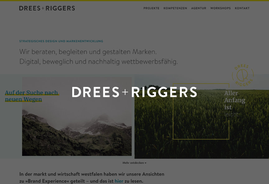 Drees + Riggers – Strategisches Design und Markenentwicklung